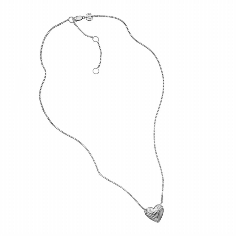 NEW JENNIFER ZEUNER women's chara lariat necklace in silver